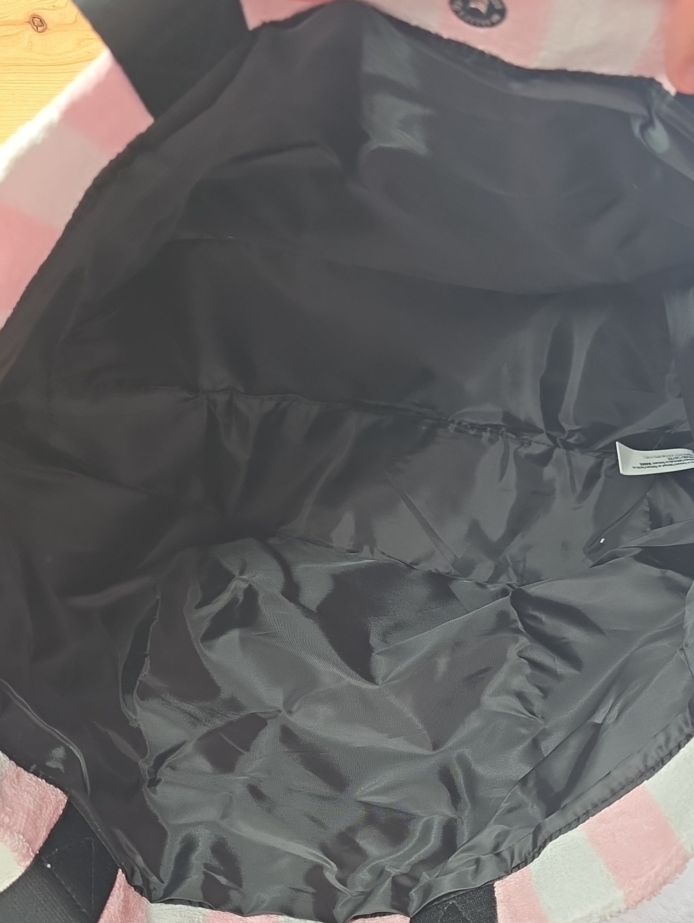 Victoria's Secret Angel Essentials Terry Tote Bag NWT - Picture 6 of 7
